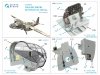 Quinta Studio QD48646 A-20C Havoc (DB-7B) 3D-Printed & coloured Interior on decal paper (HK models) 1/48